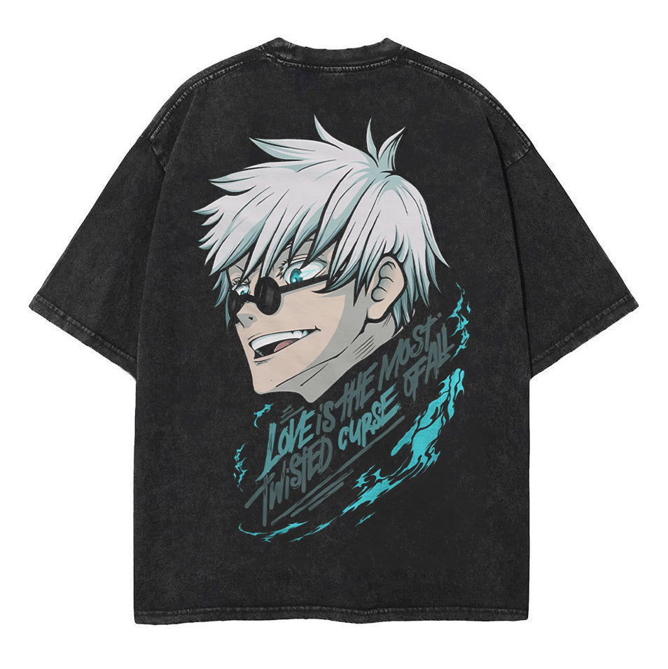 Jujutsu Kaisen - Satoru Gojo Washed Shirt [MMU] - Image 2